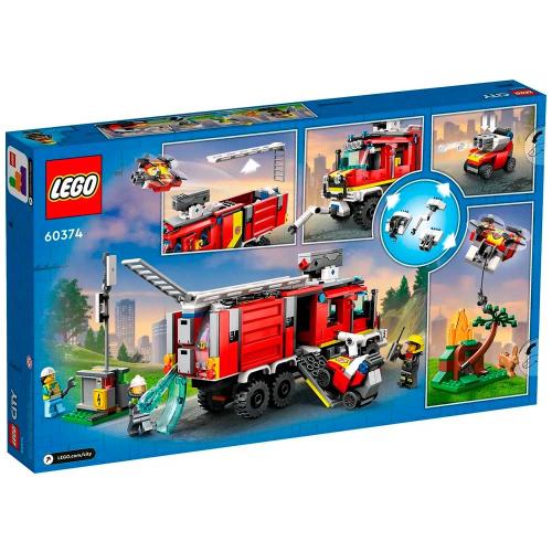 Конструктор Lego City 60374 Машина пожарного расчета фото 12