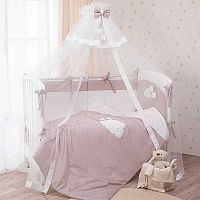 Комплект постельных принадлежностей для детей Бамбино 6 предметов Perina ББ6-01.2