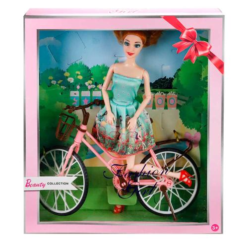 Кукла Прогулка на велосипеде 2223501 фото 9