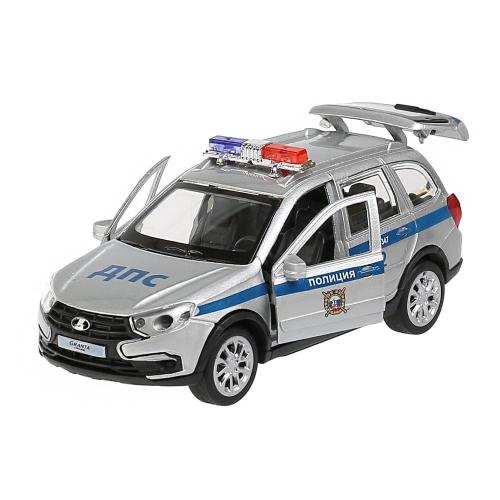 Коллекционная машинка Lada Granta Cross 2019 Полиция Технопарк GRANTACRS-12POL-SR фото 4