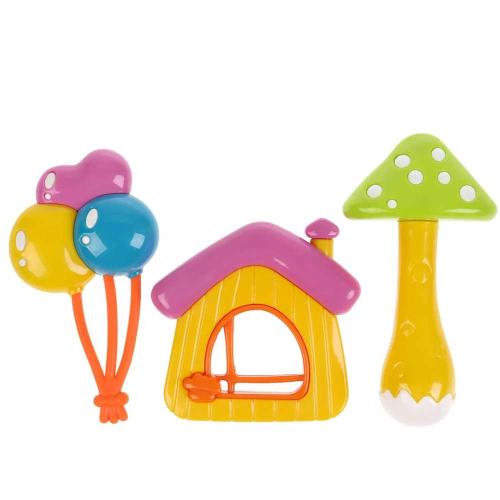 Игровой набор Домик, грибочек и шарики Умка 1608M679-R4