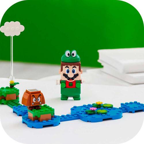 Конструктор Lego Super Mario 71392 Набор усилений Марио-лягушка фото 2