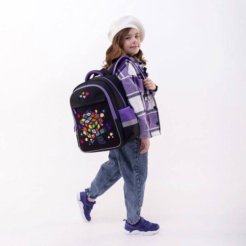 Школьный рюкзак Bright cube Brauberg Favour 271418 фото 8