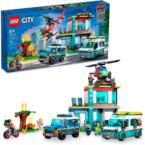 Конструктор Lego City 60371 Штаб аварийных транспортных средств