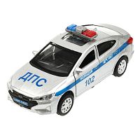 Металлическая машинка Hyundai Elantra Полиция Технопарк ELANTRA-12SLPOL-SR