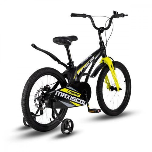 Велосипед детский Maxiscoo Cosmic Стандарт 18'' 2024 Maxitoys MSC-С1835 мокрый антрацит фото 2