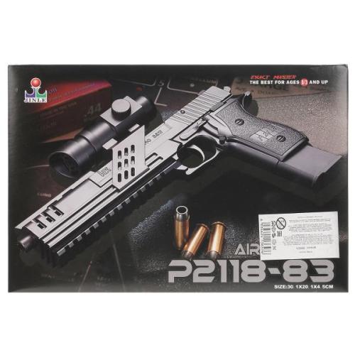 Игрушечный пистолет с оптическим прицелом P2118-83 1B00360 фото 7
