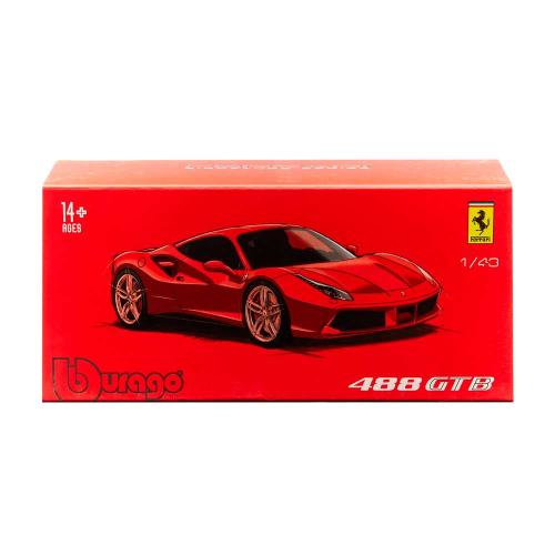 Коллекционная машинка Ferrari 488 GTB Bburago 18-36904 фото 5