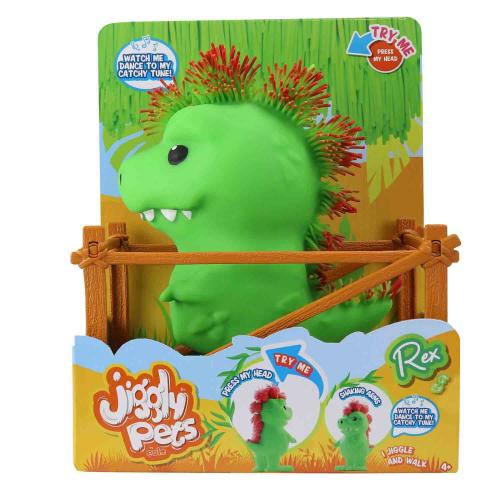 Игрушка Динозавр Рекс интерактивный Jiggly Pets 40388 фото 2