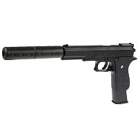 Пневматический пистолет K2011-K с глушителем и пулями Shantou Gepai 1B00087