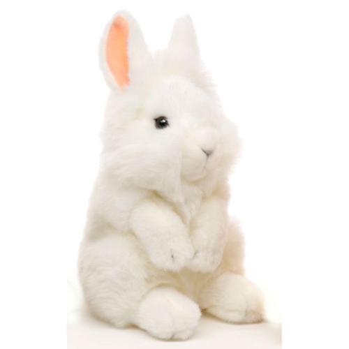 Мягкая игрушка Кролик Ангорский 20 см Leosco Q80073A фото 3