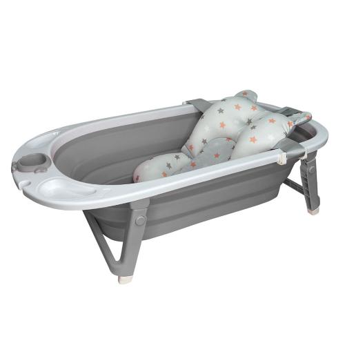 Складная ванночка для новорожденных Amaro Classic grey Bubago BG 105-3 фото 2