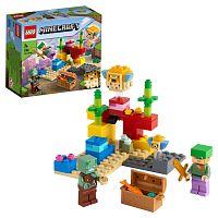 Конструктор Minecraft Коралловый риф Lego 21164