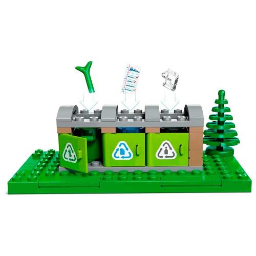Конструктор Lego City 60386 Грузовик для переработки отходов фото 7