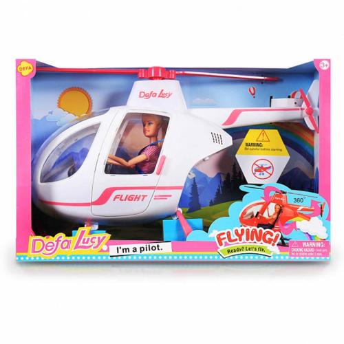 Набор с куклой Lucy Полёт на вертолёте Defa 8422