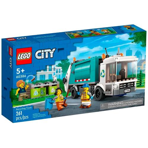 Конструктор Lego City 60386 Грузовик для переработки отходов фото 11