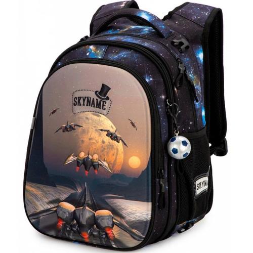Рюкзак школьный с мешком для обуви SkyName R1-032-M + брелок мячик фото 2