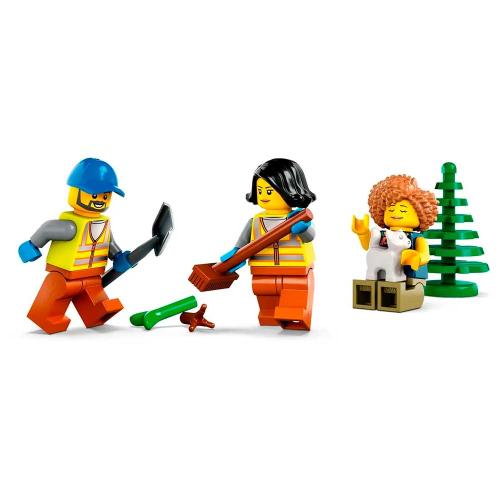 Конструктор Lego City 60386 Грузовик для переработки отходов фото 6
