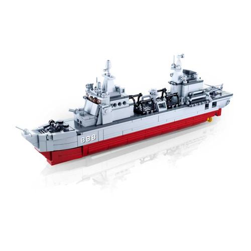 Конструктор Флот: Корабль снабжения 457 деталей Sluban M38-B0701 фото 2