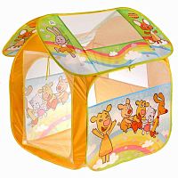 Палатка детская игровая Оранжевая корова Играем вместе GFA-OC-R