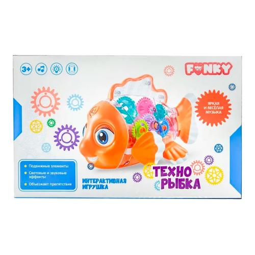 Развивающая интерактивная игрушка Рыбка Funky Toys 84940 фото 2