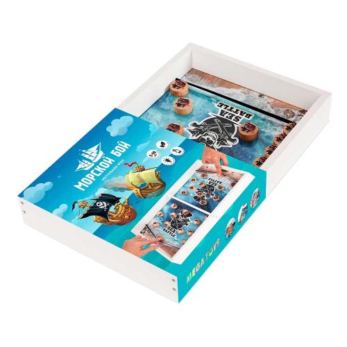 Настольная игра Mega Toys Морской бой ПК Лидер 18404 фото 5