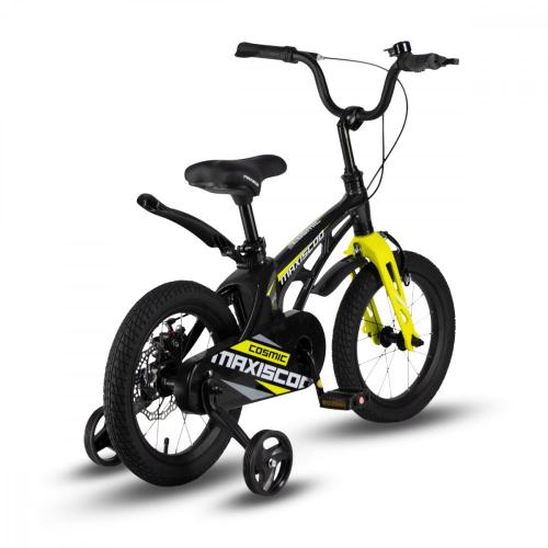 Велосипед детский Maxiscoo Cosmic Стандарт плюс 14'' 2024 Maxitoys MSC-С1435 мокрый антрацит фото 2