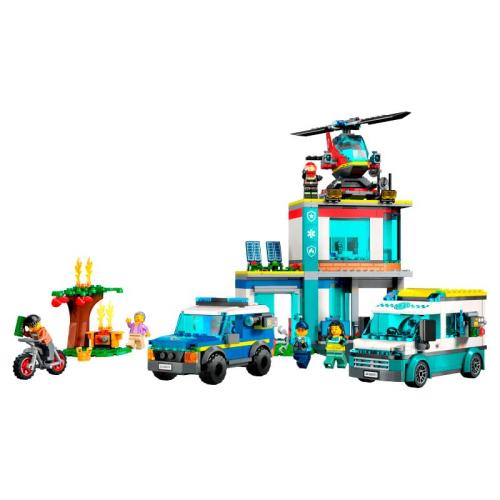 Конструктор Lego City 60371 Штаб аварийных транспортных средств фото 2