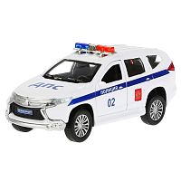 Коллекционная машинка Mitsubishi Pajero Sport Полиция Технопарк PAJEROS-12POL-WH