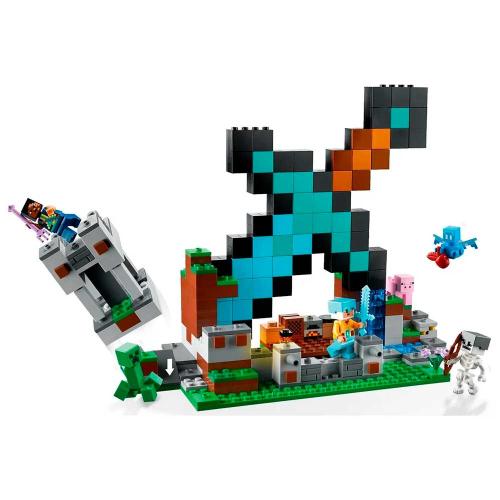 Конструктор Lego Minecraft 21244 Застава меча фото 2