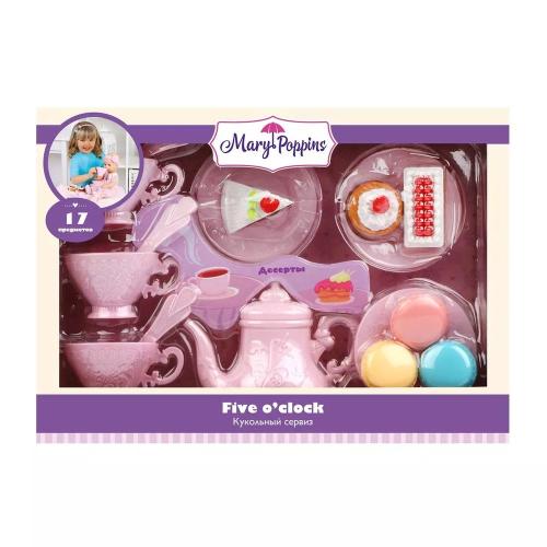 Набор игрушечной посуды Чайный сервиз Five Oclock Mary Poppins 453204 фото 3