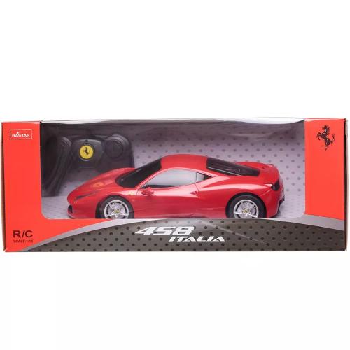 Машина радиоуправляемая Ferrari 458 Italia масштаб 1:18 Rastar 53400 фото 3