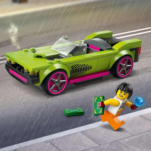 Конструктор Lego City 60415 Погоня на полицейской машине за маслкаром фото 7