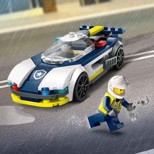Конструктор Lego City 60415 Погоня на полицейской машине за маслкаром фото 6