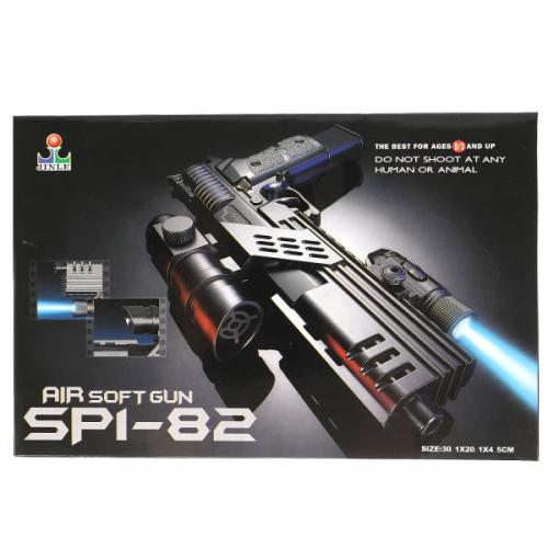 Игрушечный пистолет с оптическим прицелом и фонарём SP1-82 1B00068 фото 8