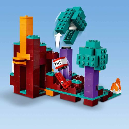 Конструктор Minecraft Искажённый лес Lego 21168 фото 3