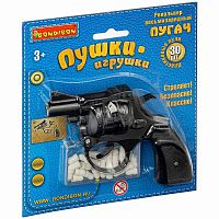 Игрушечный Револьвер пугач с пульками Пушки-игрушки Bondibon ВВ4214