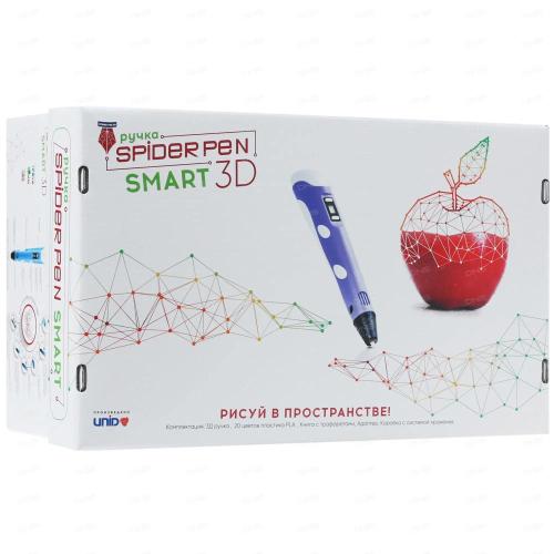 3D-ручка Spider Pen Smart с набором пластика, трафаретами и системой хранения SMRT10-В фото 2