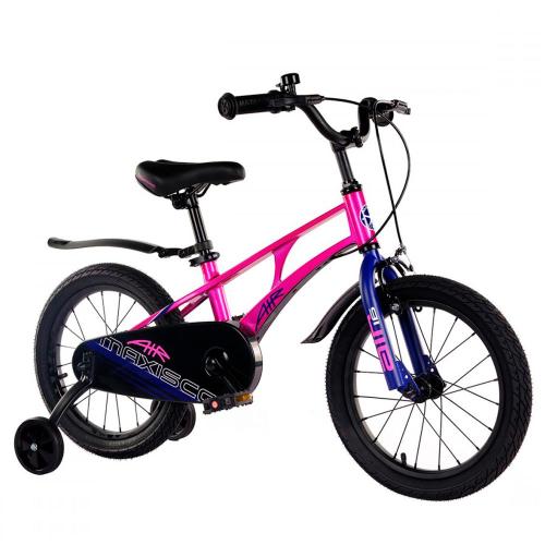 Велосипед детский Maxiscoo Air Стандарт 16'' 2024 Maxitoys MSC-A1634 розовый жемчуг