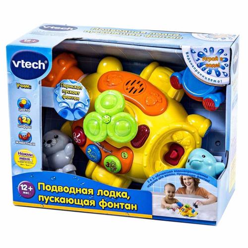 Развивающая игрушка для купания Подводная лодка Vtech 80-113626 фото 3