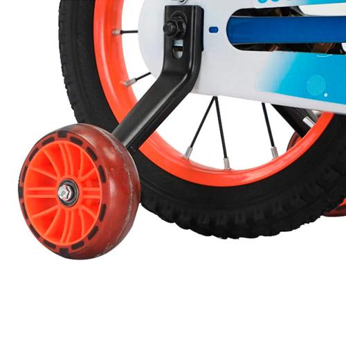 Велосипед детский двухколёсный Junfa Toys 18HW-1039 оранжевый фото 4
