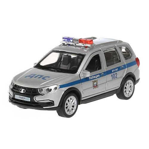 Коллекционная машинка Lada Granta Cross 2019 Полиция Технопарк GRANTACRS-12POL-SR