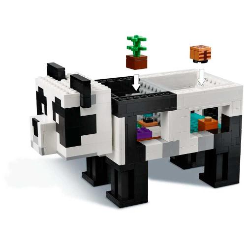 Конструктор Lego Minecraft 21245 Дом панды фото 4