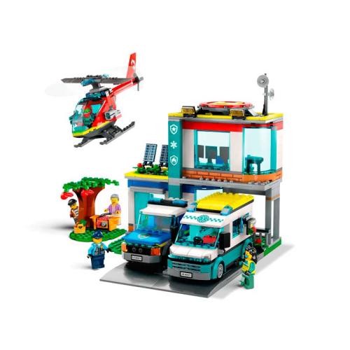 Конструктор Lego City 60371 Штаб аварийных транспортных средств фото 4
