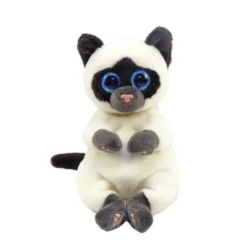 Мягкая игрушка Сиамская кошка Miso15 см Beanie Babies Ty Inc 40548