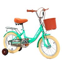 Велосипед детский двухколёсный Junfa Toys 12HW-1042 зеленый