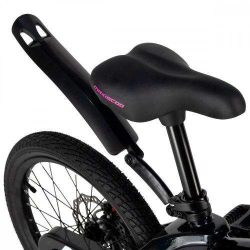 Велосипед детский Maxiscoo Cosmic Стандарт 18'' 2024 Maxitoys MSC-С1832 чёрный жемчуг фото 4