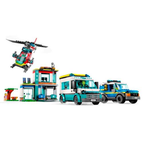 Конструктор Lego City 60371 Штаб аварийных транспортных средств фото 3