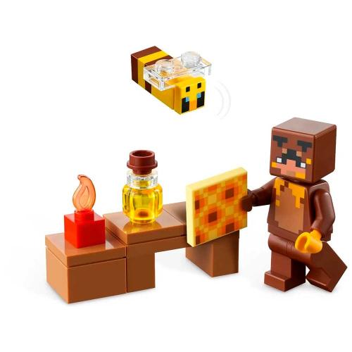 Конструктор Lego Minecraft 21241 Пчелиный коттедж фото 4