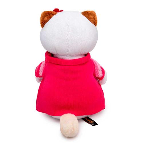 Мягкая игрушка Ли-Ли в вязаном платье с сердцем 24 см Budi Basa LK24-098 фото 3